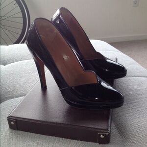 ALAIA black patent leather heels 38.5